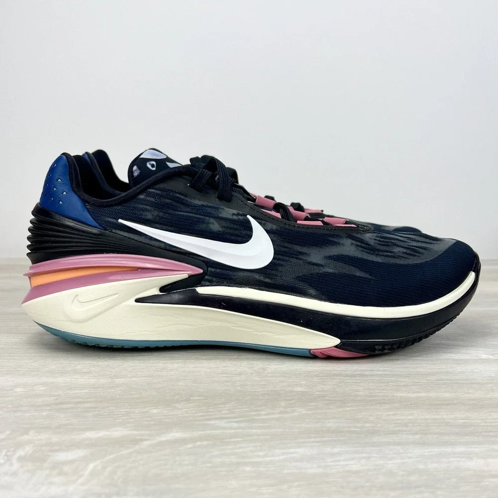 Nike Zoom GT Cut 2 Black Desert Berry Basketball Shoes DJ6015-003 Men's Size 12